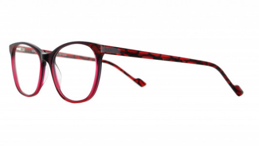 Vanni Spirit V1732 Eyeglasses, gradient black on red/red Macro