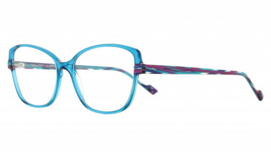 Vanni Spirit V1734 Eyeglasses, transparent turquoise/turquoise wired