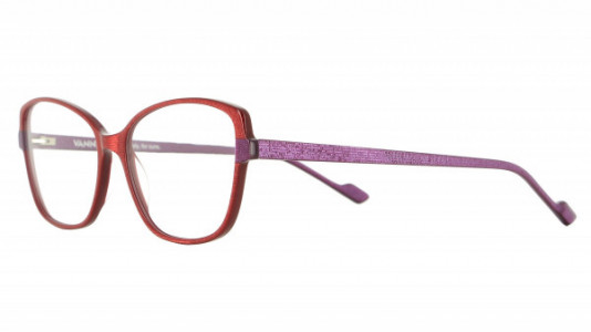 Vanni Spirit V1734 Eyeglasses, red micropixel / purple micropixel