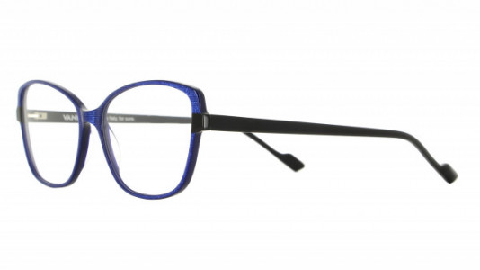 Vanni Spirit V1734 Eyeglasses, blue micropixel / black micropixel