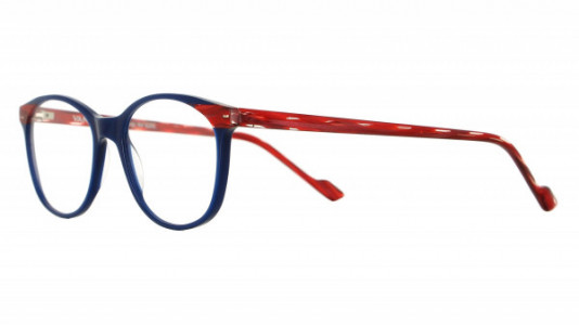 Vanni Spirit V1738 Eyeglasses, solid navy blue/red Wired