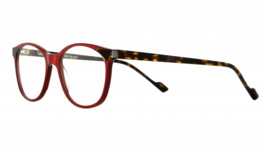 Vanni Spirit V1738 Eyeglasses, red micropixel / dark havana