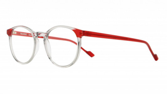 Vanni Spirit V1739 Eyeglasses, transparent light grey/transparent red