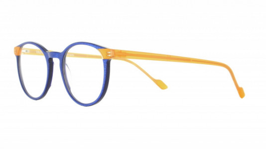 Vanni Spirit V1739 Eyeglasses, blue micropixel / milky orange