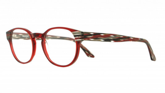 Vanni Spirit V1733 Eyeglasses, transparent burgundy/burgundy.grey wired