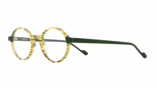 Vanni Spirit V1736 Eyeglasses, amber Macro/solid dark green