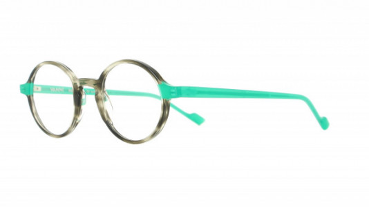 Vanni Spirit V1736 Eyeglasses, striped grey havana/milky green