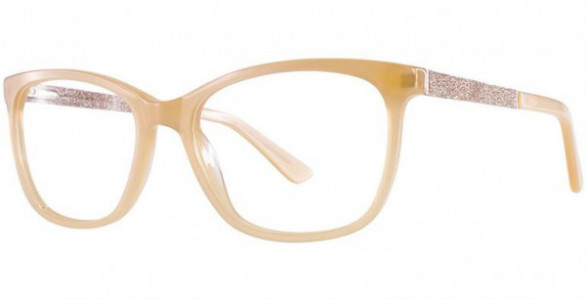 Adrienne Vittadini 1252 Eyeglasses, Cream/LtGld