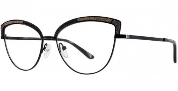 Adrienne Vittadini 1256 Eyeglasses, Black