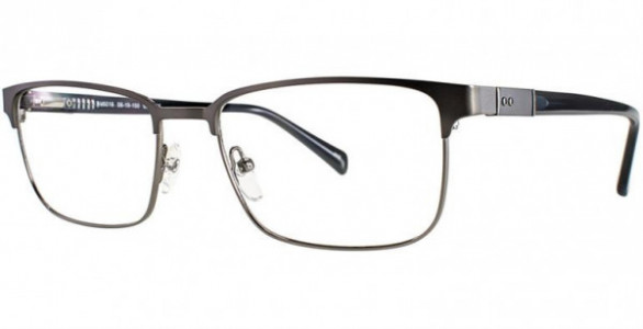 Adrienne Vittadini 6016 Eyeglasses, Gunmetal