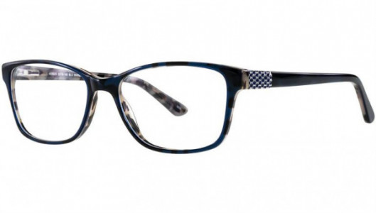 Adrienne Vittadini 552 Eyeglasses, Blu Marble