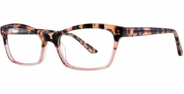 Adrienne Vittadini 574 Eyeglasses, Tort/Pink