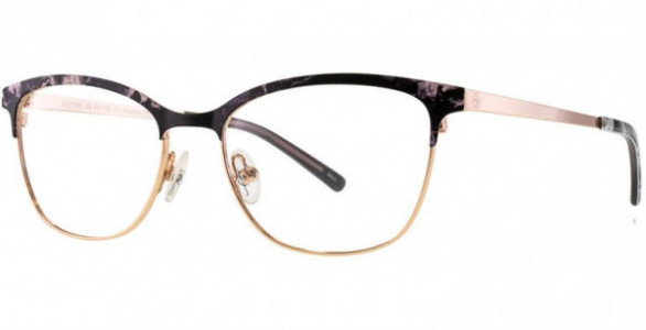 Adrienne Vittadini 576 Eyeglasses, Blk Marble