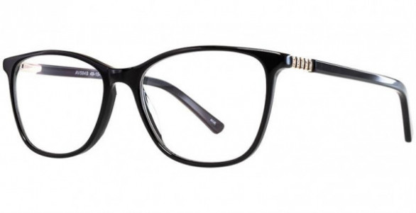 Adrienne Vittadini 584 Eyeglasses, Black