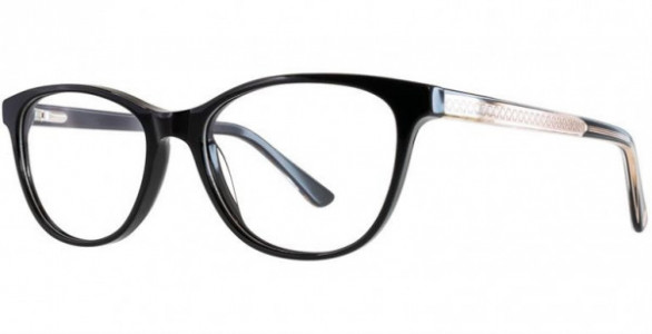 Adrienne Vittadini 594 Eyeglasses, Black