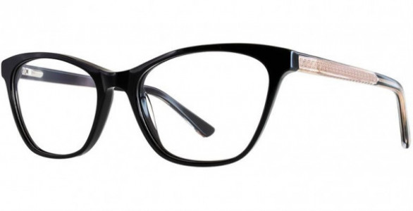 Adrienne Vittadini 596 Eyeglasses, Black