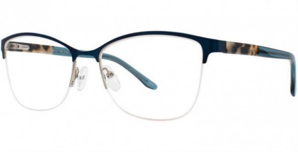 Cosmopolitan Tinsley Eyeglasses, MBlu/SSil