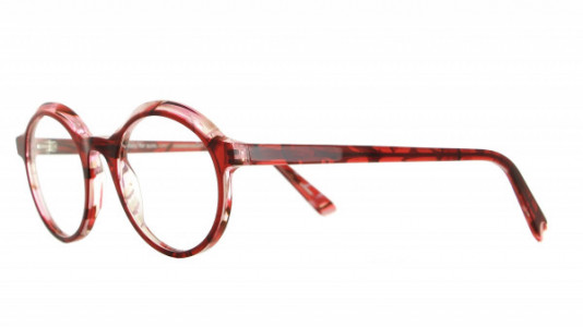 Vanni VANNI Petite M143 Eyeglasses, transparent red top on red pattern