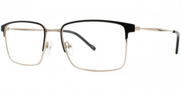 Match Eyewear 195 Eyeglasses, Black/Gold