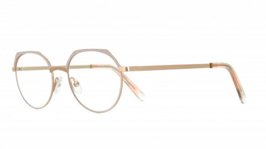 Vanni VANNI Petite M330 Eyeglasses, shiny rose gold/ matt pale pink