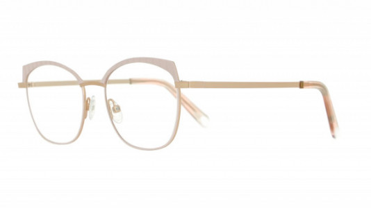 Vanni VANNI Petite M332 Eyeglasses, shiny rose gold/ matt pale pink