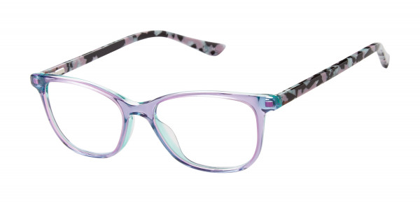 gx by Gwen Stefani GX837 Eyeglasses, Purple (PUR)