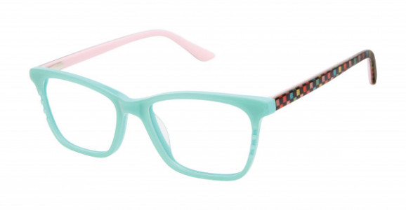 gx by Gwen Stefani GX836 Eyeglasses, Green/Blue (GRN)