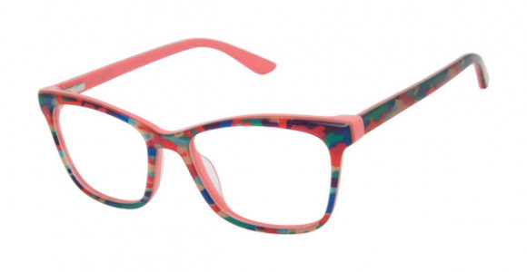 gx by Gwen Stefani GX834 Eyeglasses, Multi Camo (MUL)