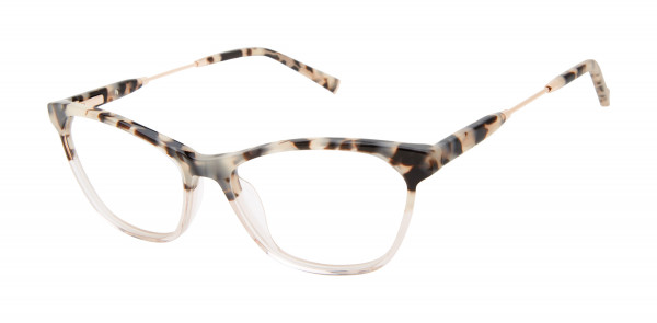 Kate Young K353 Eyeglasses, Ivory Tortoise/Blush (IVO)