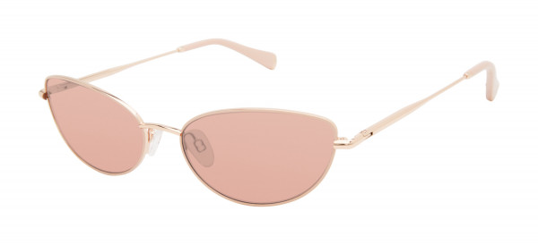 Kate Young K578 Sunglasses, Pink/ Rose Gold (PNK)