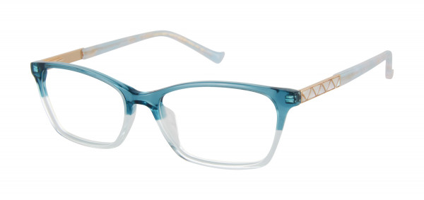 Tura R598 Eyeglasses, Blue/Light Blue (BLU)