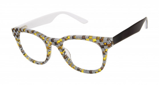 Zuma Rock ZR020 Eyeglasses, Yellow Checker (YEL)