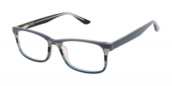 Zuma Rock ZR019 Eyeglasses, Slate Stripe (SLA)