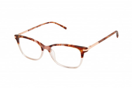 Kate Young K354 Eyeglasses, Brown/Blush (BRN)