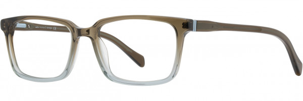 Adin Thomas Adin Thomas 564 Eyeglasses, 2 - Khaki / Silver