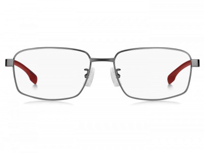 HUGO BOSS Black BOSS 1470/F Eyeglasses, 0R80 MATTE RUTHENIUM
