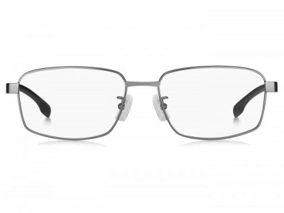 HUGO BOSS Black BOSS 1470/F Eyeglasses, 0R81 MATTE RUTHENIUM