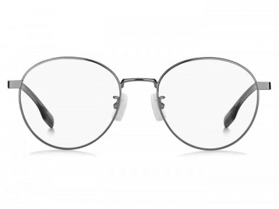 HUGO BOSS Black BOSS 1475/F Eyeglasses, 0KJ1 DARK RUTHENIUM