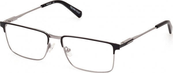 Kenneth Cole New York KC0346 Eyeglasses, 005 - Black/Monocolor / Shiny Palladium