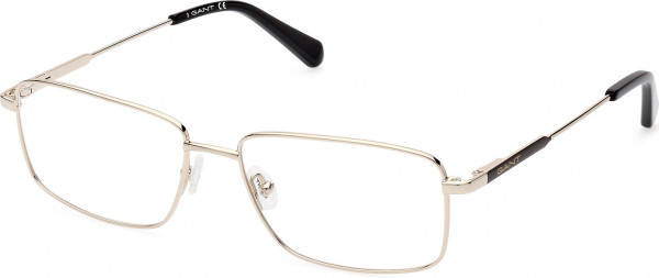 Gant GA3271 Eyeglasses, 032 - Shiny Pale Gold / Shiny Blue