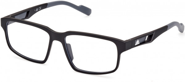 adidas SP5033 Eyeglasses, 002 - Matte Black / Matte Grey