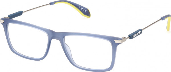 adidas Originals OR5050 Eyeglasses, 092 - Matte Light Blue / Shiny Palladium