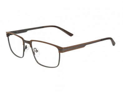 Club Level Designs CLD9351 Eyeglasses, C-1 Brown/Black