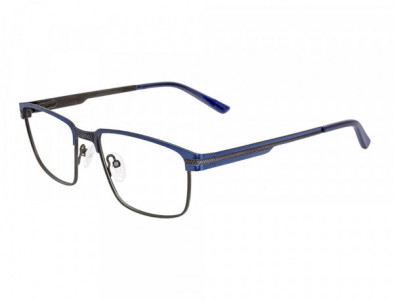 Club Level Designs CLD9351 Eyeglasses, C-2 Blue/Black