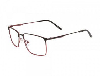 Club Level Designs CLD9352 Eyeglasses, C-3 Black/Burgandy