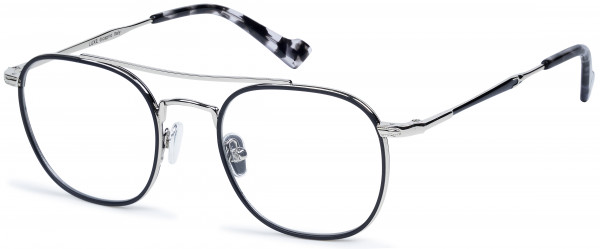 Di Caprio DC508 Eyeglasses, Black Silver