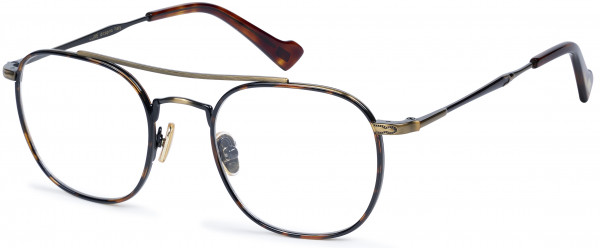 Di Caprio DC508 Eyeglasses, Tortoise Antique Gold