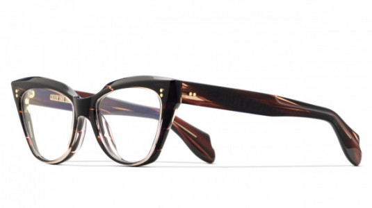 Cutler and Gross CGOP928852 Eyeglasses, (002) STRIPED BROWN HAVANA