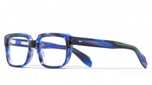 Cutler and Gross CGOP928954 Eyeglasses, (004) STRIPED BLUE HAVANA