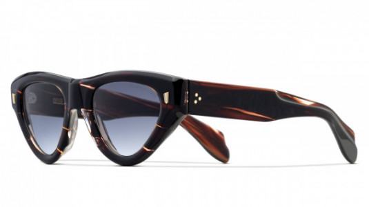 Cutler and Gross CGSN992650 Sunglasses, (002) STRIPED BROWN HAVANA